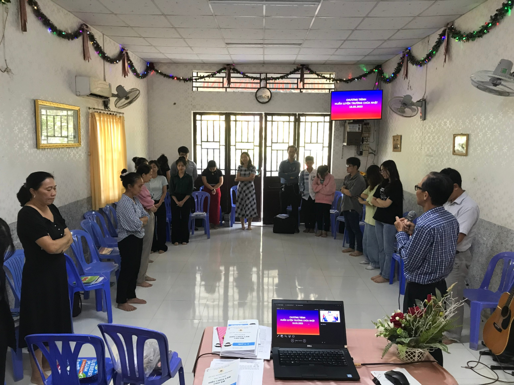 HUẤN LUYỆN TRƯỜNG CHÚA NHẬT TẠI LONG MỸ 17-18/02/2023